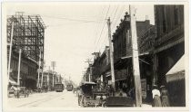 Looking north on First Street, c. 1904