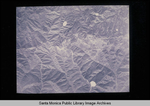 Fairchild Aerial Surveys from the Santa Monica Mountains to Santa Monica City edge flown from the northeast to to the southwest (#J228)