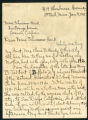 Sarah Talbert letter to Schumann-Heink, 1927 January 04