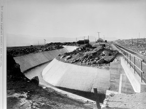 Los Angeles Aqueduct showing open section