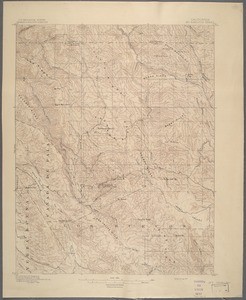 California. Mount Hamilton quadrangle (15'), 1897