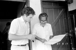 Danish Bangladesh Leprosy Mission;DBLM, Nilphamari, 17th September 1987. Introduction of the ne
