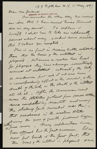 Ernest Thompson Seton, letter, 1897-05-15, to Hamlin Garland