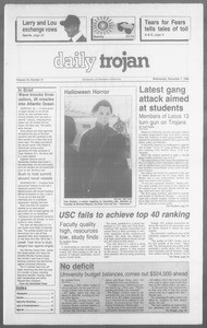 Daily Trojan, Vol. 110, No. 41, November 01, 1989