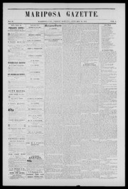 Mariposa Gazette 1857-01-30