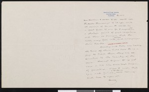 Irving Bacheller, letter, 1927-02-18, to Hamlin Garland