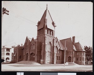 The First Methodist Episcopal Church in Pasadena, ca. 1900-1940