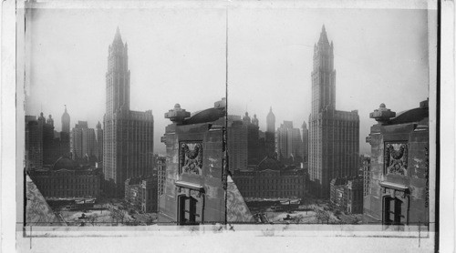 Woolworth Building, tallest in the world. Product of five and ten cent pieces. N.Y. City, N.Y