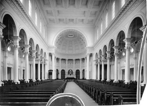 [Interior of St. Ignatius Church]