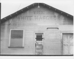 White Hatchery building, Petaluma, California, 1989