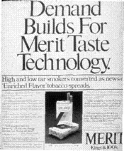Demand Builds For Merit Taste Technology