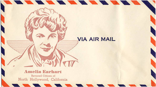 Amelia Earhart commemoration, circa 1950s