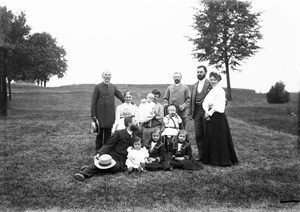 Missionaries with family, Tanzania, ca.1893-1920
