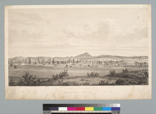 Eugene City, Lane County, Oregon, 1859