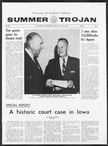 Summer Trojan, Vol. 17, No. 9, July 22, 1966