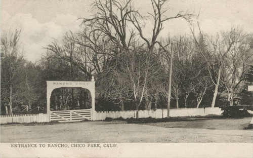 Entrance to Rancho Chico