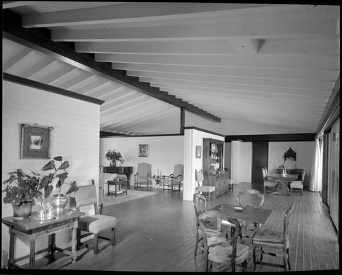 Browne, Francis E., residence. Interior
