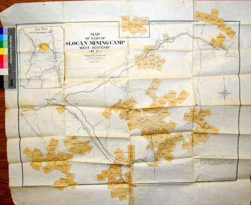 Map of part of Slocan Mining Camp, West Kootenay, B.C. / Compiled by W.S. Drewry, Provincial Land Surveyor