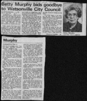 Betty Murphy bids goodbye to Watsonville City Council