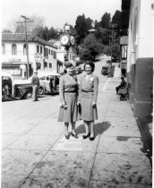 Leader and assistant of the Mill Valley Girl Scouts, circa 1950