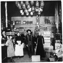 From the Sacramento Bee's "Remember When" series. View shows in the interior of a general store probably in Butte County or Yuba County foothills taken prior to 1900