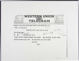 Telegram to William Mulholland, 1923-10-25