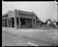 Buildings damaged and destroyed by the Long Beach earthquake, Southern California, 1933