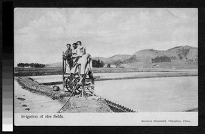 Irrigation system, Sichuan, China, ca.1900-1920