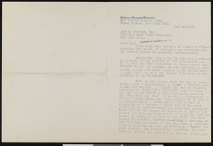 William Morgan Hannon, letter, 1916-05-28, to Hamlin Garland