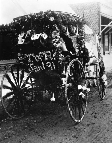1891 Tournament of Roses Parade float
