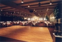 Lou's Village banquet hall and dance floor