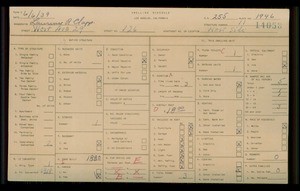 WPA household census for 126 W AVENUE 29, Los Angeles