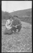 Ray Coyne and Mary E. Meehan at Franks Canyon, 1919