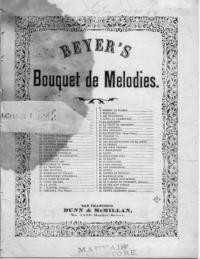 La favorite / de Donizetti ; bouquet de mélodies, op. 42 [arr. par] Ferd. Beyer