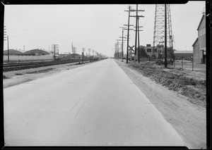 6800 block on Alameda Street, Southern California, 1933