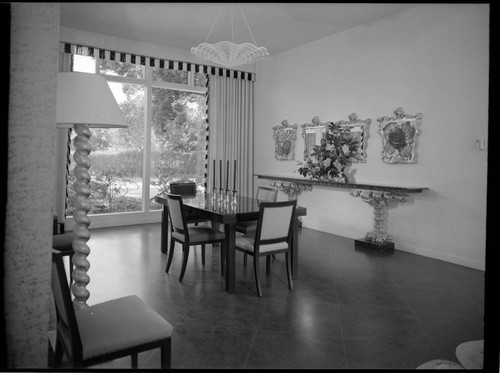 Landscaping images for Joseph E. Howland: Edward Topham residence. Dining room