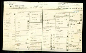 WPA household census for 1400 N GAFFEY ST, Los Angeles County