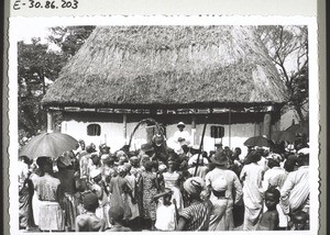 Christmas sermon in the Grassfields of Cameroon