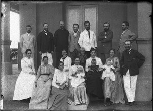 Group of Swiss missionaries, Maputo, Mozambique, ca. 1901-1907