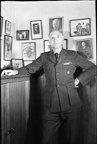 NPS Individual, Col. John R. White in his office