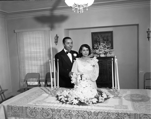 Jack Johnson Wedding, Los Angeles, 1949