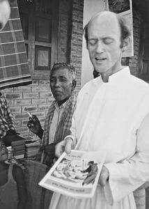 Bangladesh Lutheran Church/BLC. From the 5th anniversary, 1984. Missionary, Rev. Jens Fischer-N