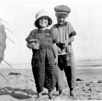 Two Children at the Beach
