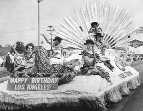 Pacific Telephone float