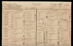 WPA household census for 1003 W 48TH STREET, Los Angeles County