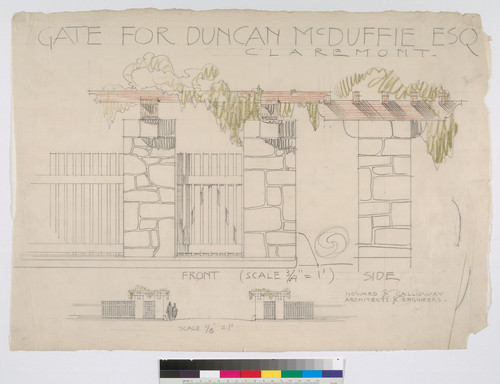 Duncan McDuffie Estate Gate