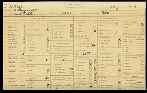 WPA household census for 1030 W 8TH, Los Angeles