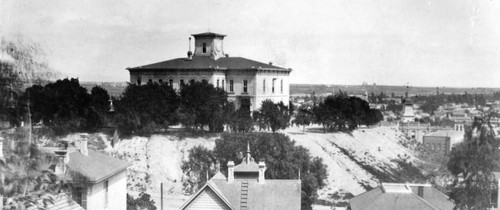 L. A. High School in 1880
