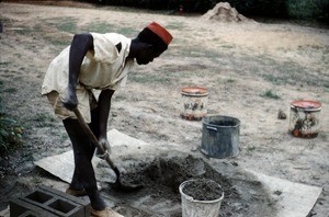 Working man, Bankim, Adamaoua, Cameroon, 1953-1968