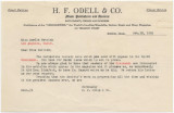 Letter from H. F. Odell & Co. to American Guitar Society, February 15, 1926